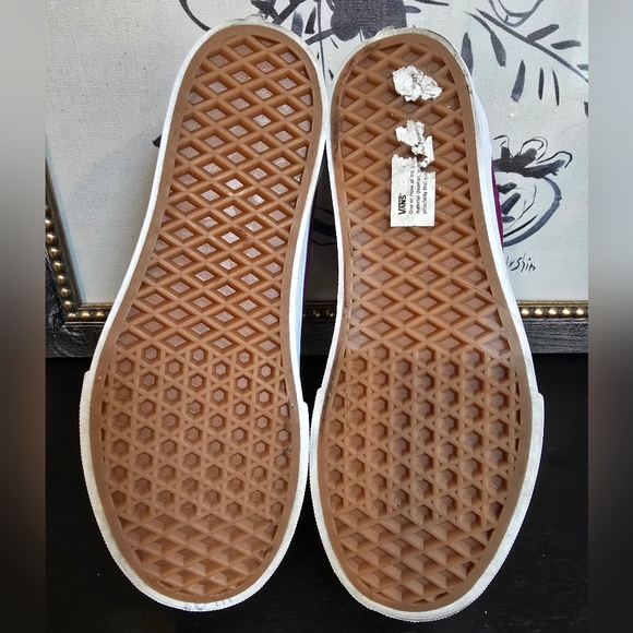 Vans Old School Stackform Platform Suede Purple Size 7 - Picture 5 of 6